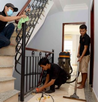 vệ sinh nhà ở Chí Vũ tại Tp.Điện Biên Phủ